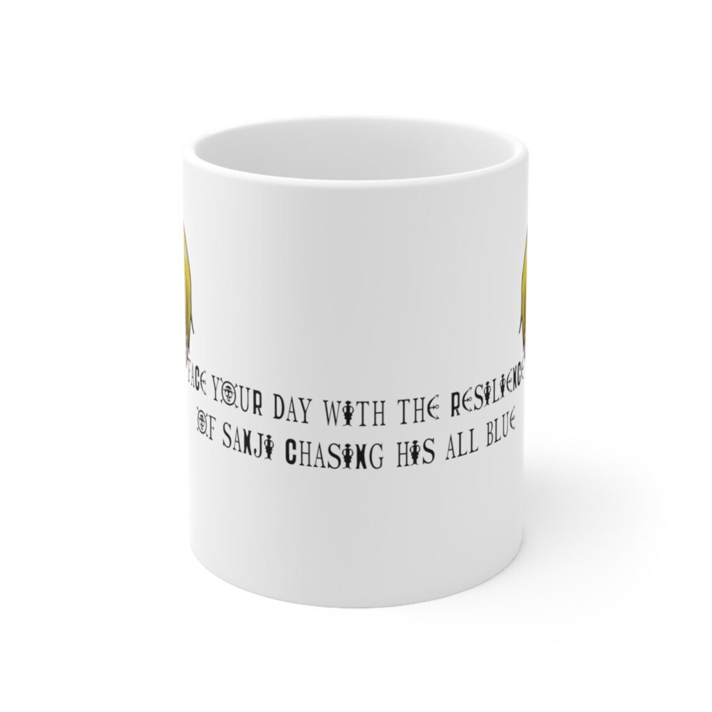 Sanji's Resilience One Piece Mug - Image 2
