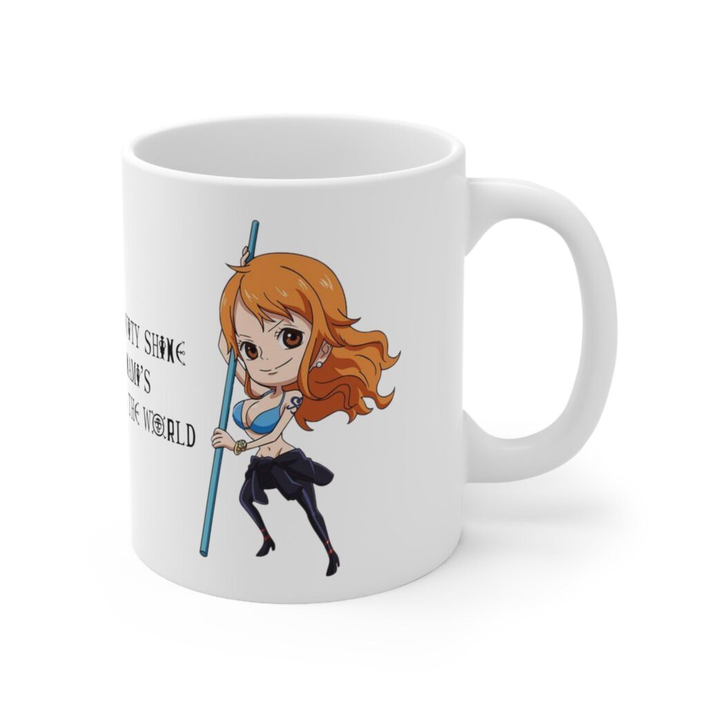 One Piece Nami's Dreamy Positivity Mug - Image 4