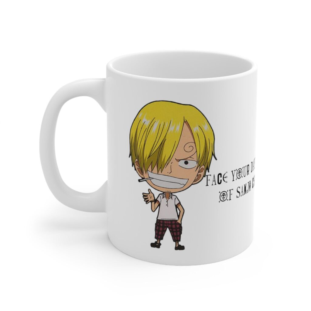 Sanji's Resilience One Piece Mug - Image 3