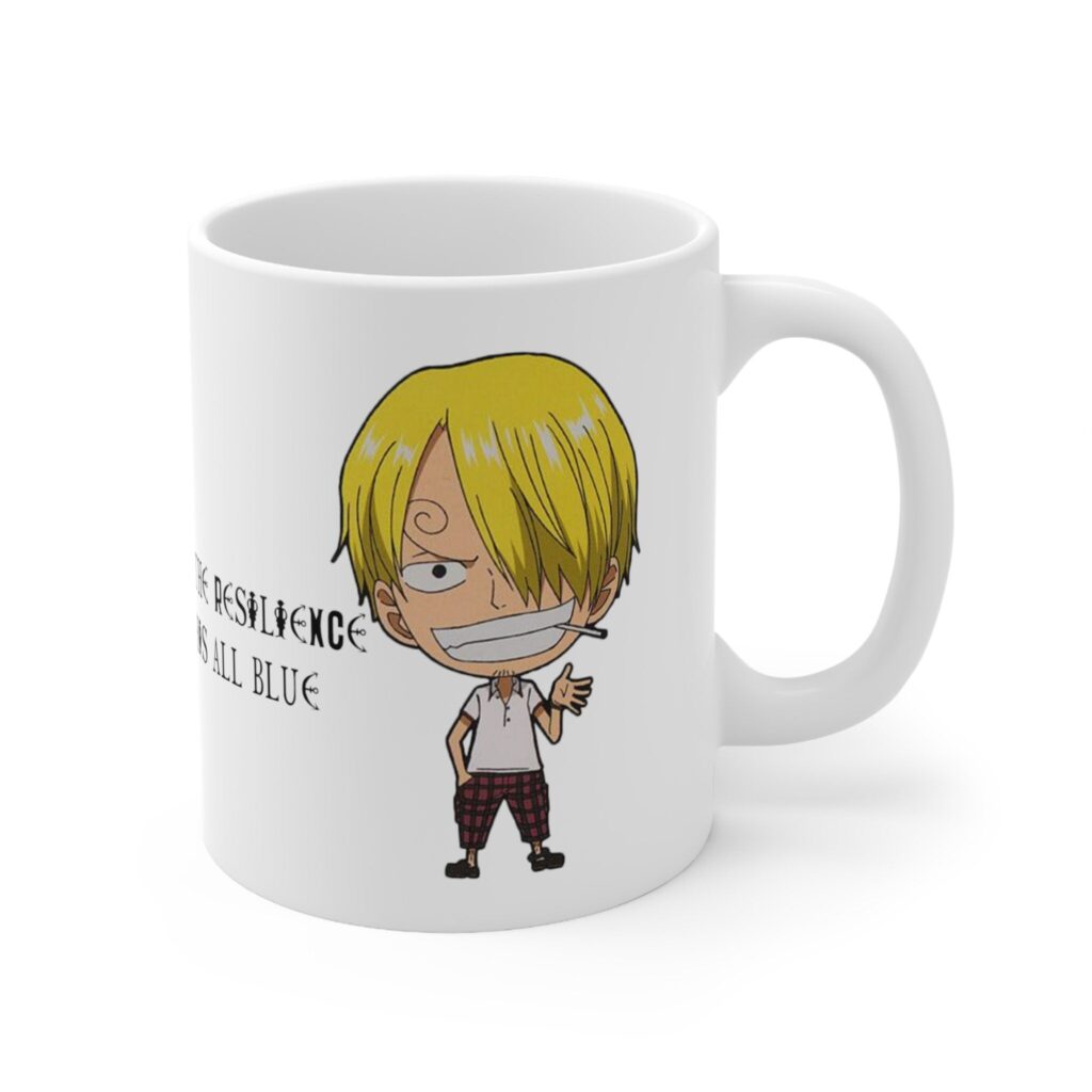 Sanji's Resilience One Piece Mug - Image 4