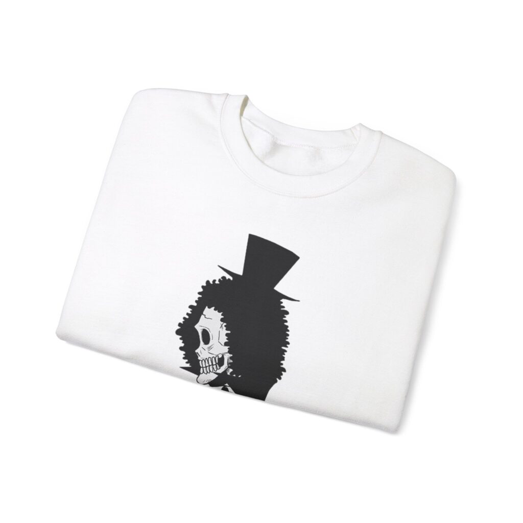 One Piece Soul King Brook Crewneck Sweatshirt - Image 4