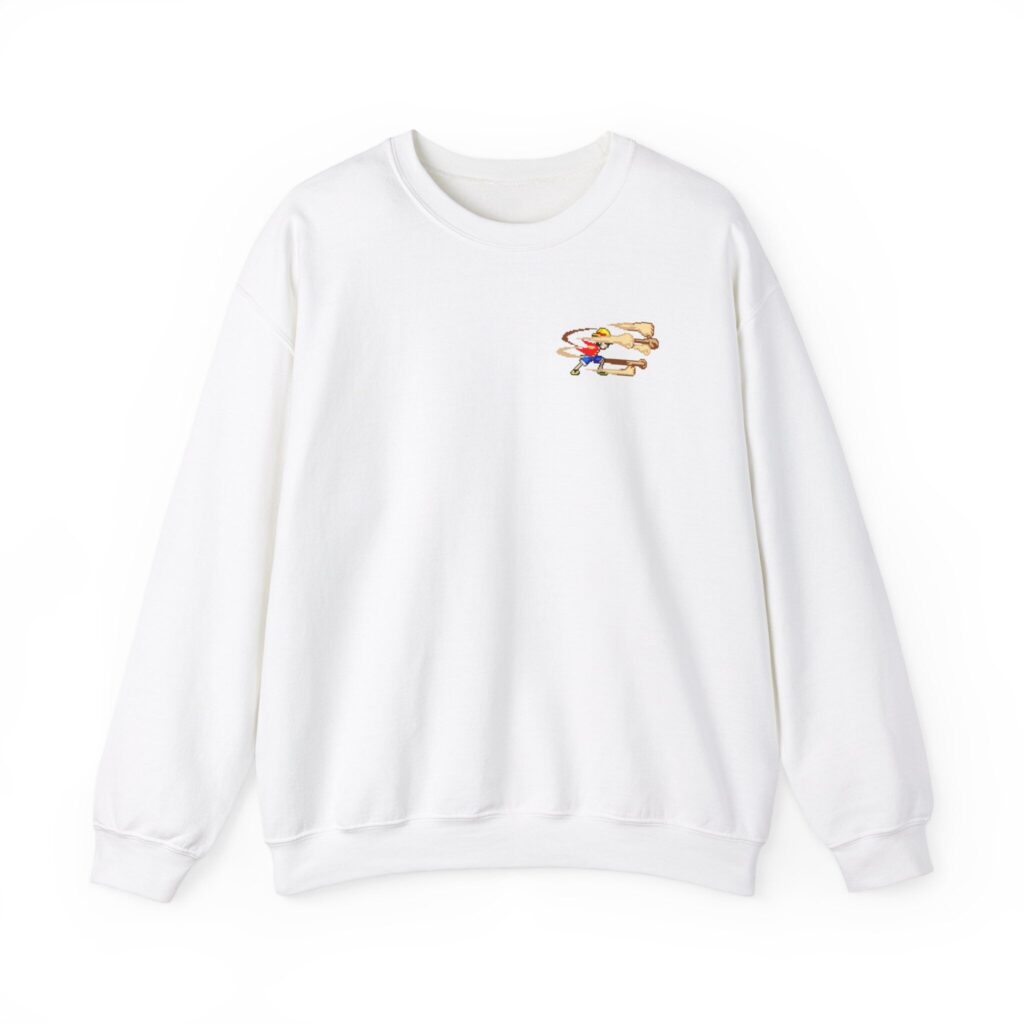 Gum-Gum Gatling Straw-Hat Luffy One Piece Sweatshirt