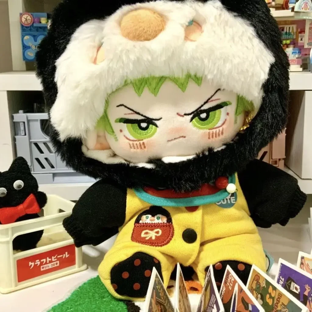 20cm Anime ONE PIECE Roronoa Zoro Plush - Image 2