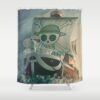 one piece art print4581547 shower curtains - One Piece DE Store
