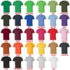 t shirt color chart 2 - One Piece DE Store