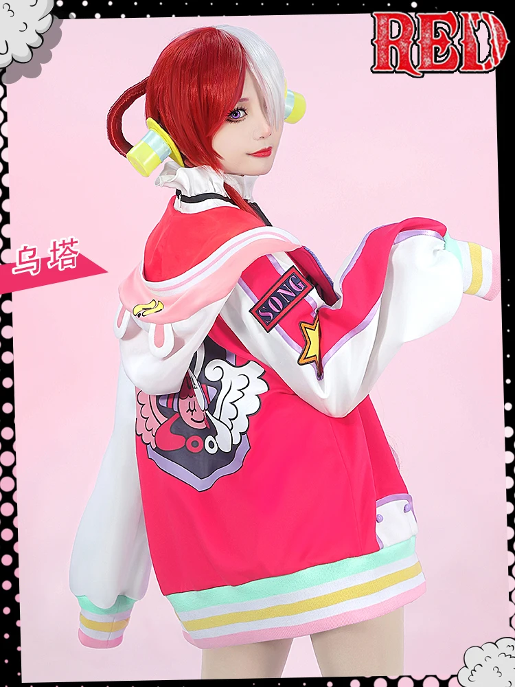 One Piece UTA Cosplay Costume Fashion Sweet Uniform - Image 2