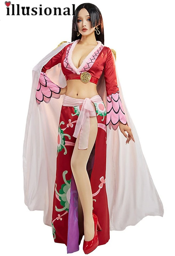 Boa Hancock Cosplay Costume Anime Halloween - Image 2