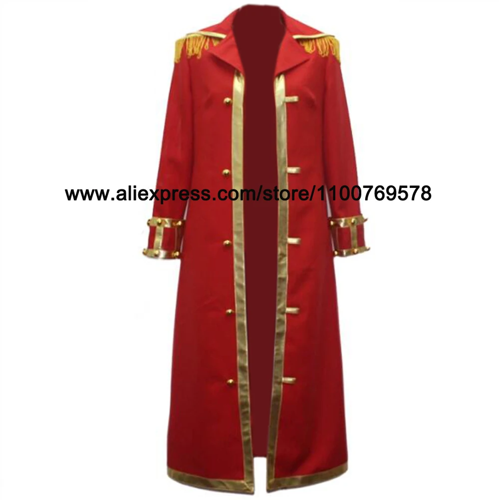 Luffy Captain Cosplay Costume Red Cape Halloween