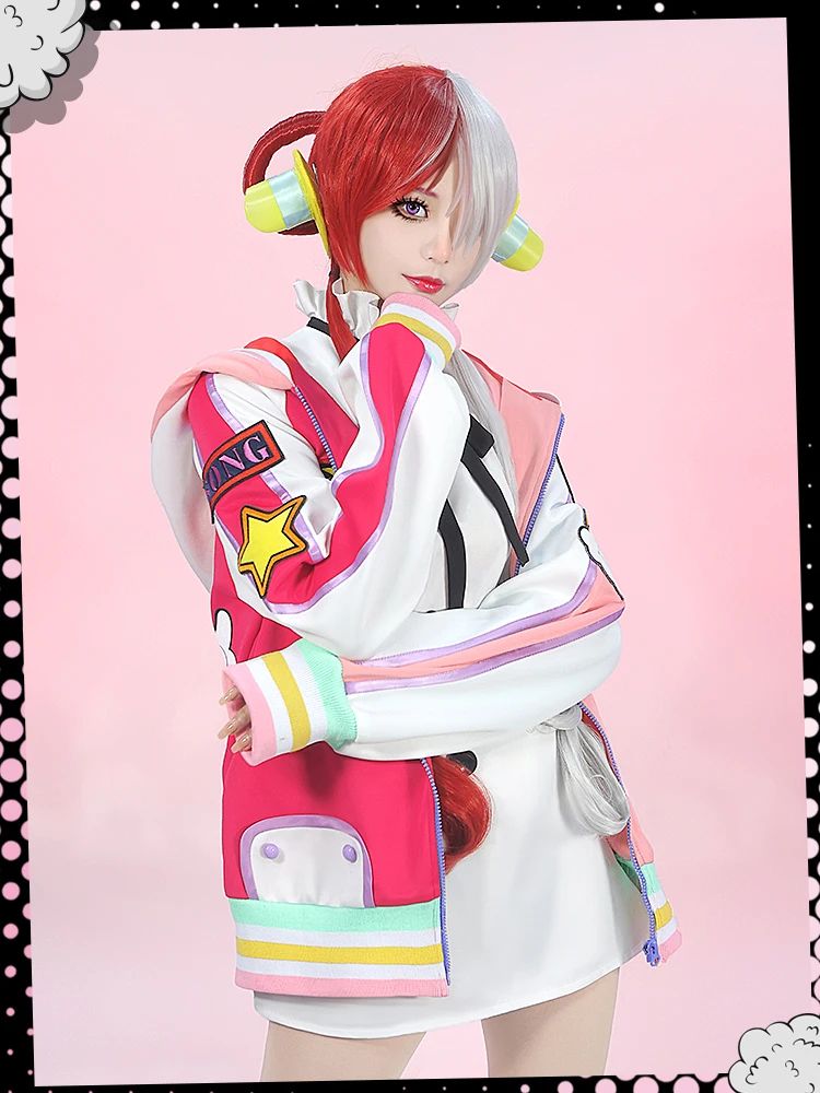 One Piece UTA Cosplay Costume Fashion Sweet Uniform - Image 6