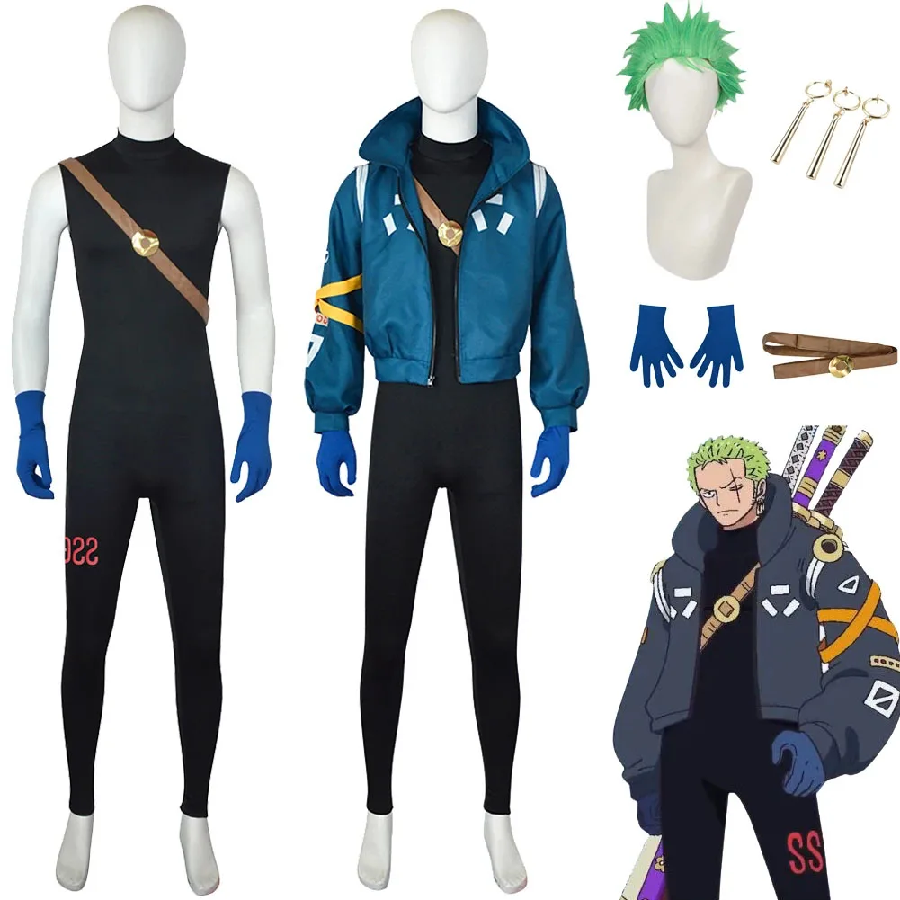Roronoa Zoro Egghead Island Cosplay Jacket