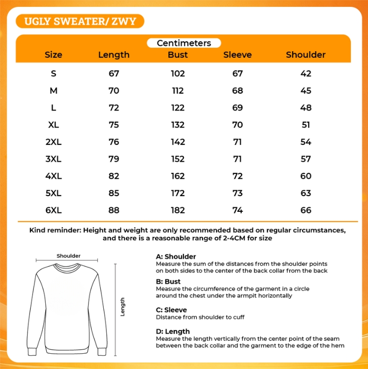 3D UGLY SWEATER - One Piece DE Store