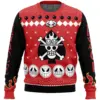 Fire Fist Ace Portgas D. Ace One Piece Ugly Christmas Sweater FRONT mockup - One Piece DE Store