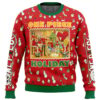 Happy Holidays One Piece men sweatshirt FRONT mockup - One Piece DE Store