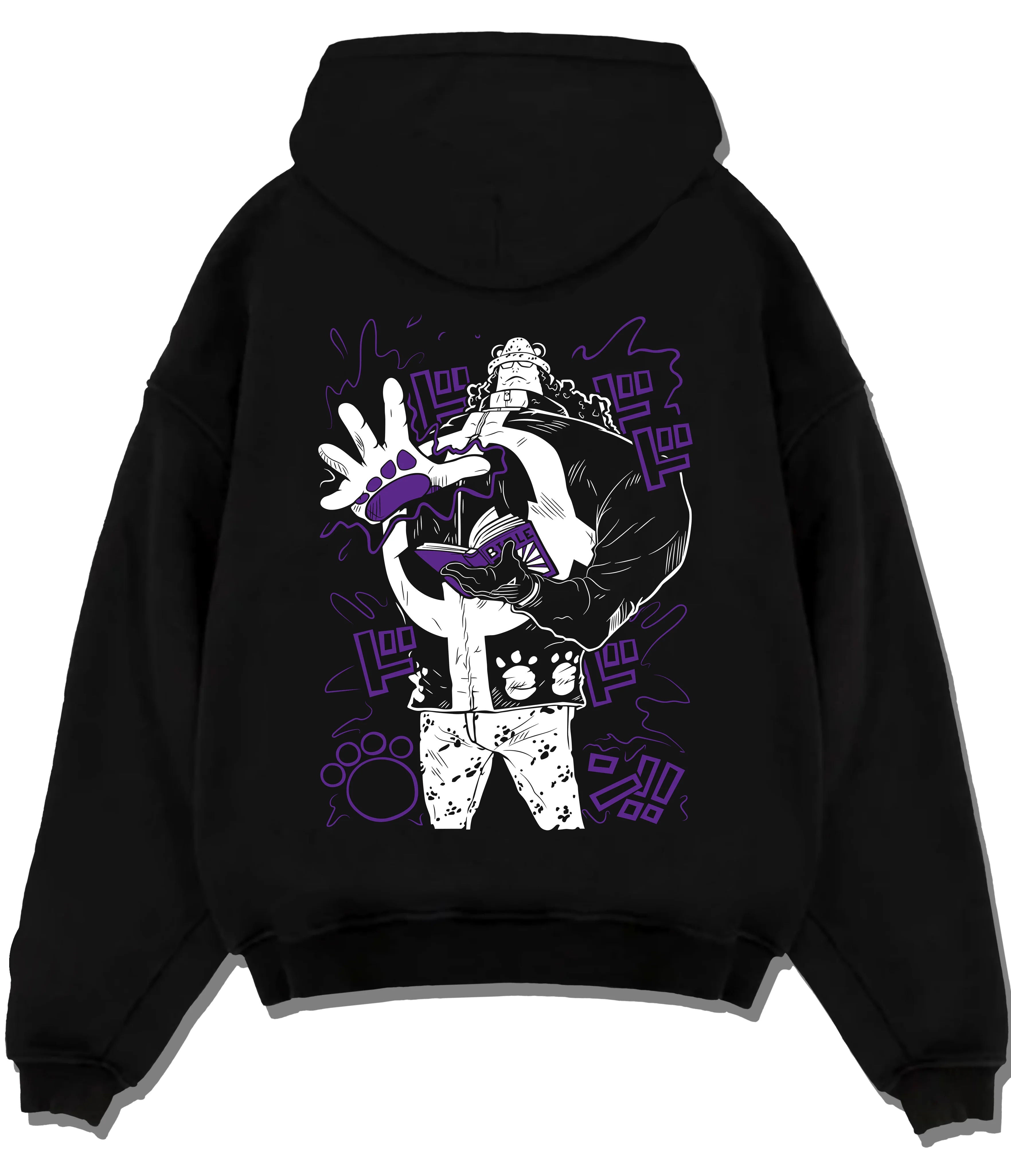 Bartholomew Kuma Hoodie One Piece Paw-paw Fruit Back Print