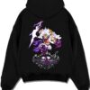 LUFGEAR5 A.black hoodie flat back design - One Piece DE Store