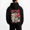 ONEPIECECAST B.black hoodie male back view - One Piece DE Store