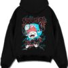 ONEPIECE A.black hoodie flat back design - One Piece DE Store