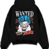 ROCKSDXEBEC A.black hoodie flat back design - One Piece DE Store
