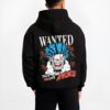 ROCKSDXEBEC B.black hoodie male back view - One Piece DE Store