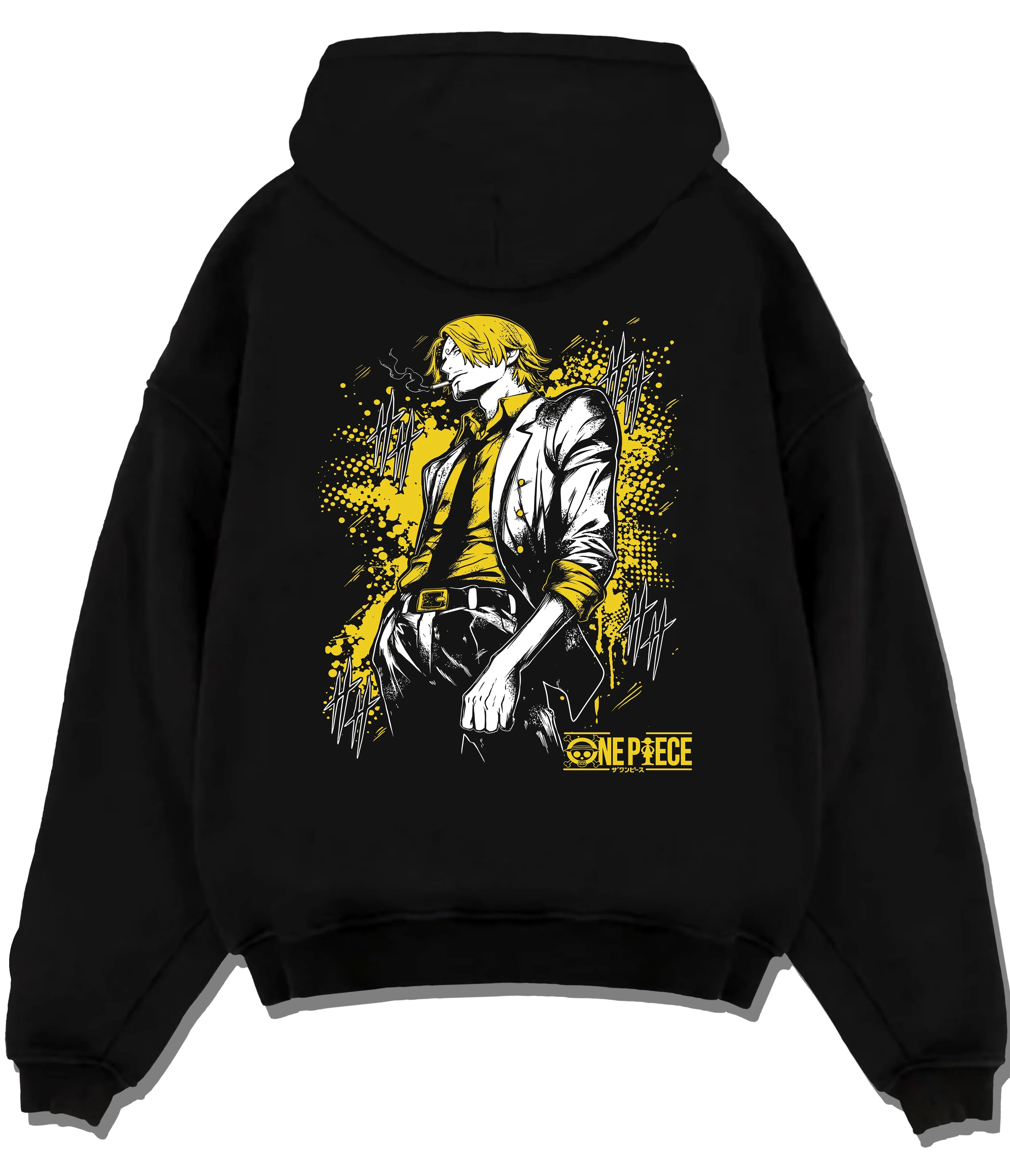 Vinsmoke Sanji Hoodie One Piece Character Artwork Back Print