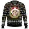 Santa Tony Tony Chopper One Piece Ugly Christmas Sweater FRONT mockup - One Piece DE Store